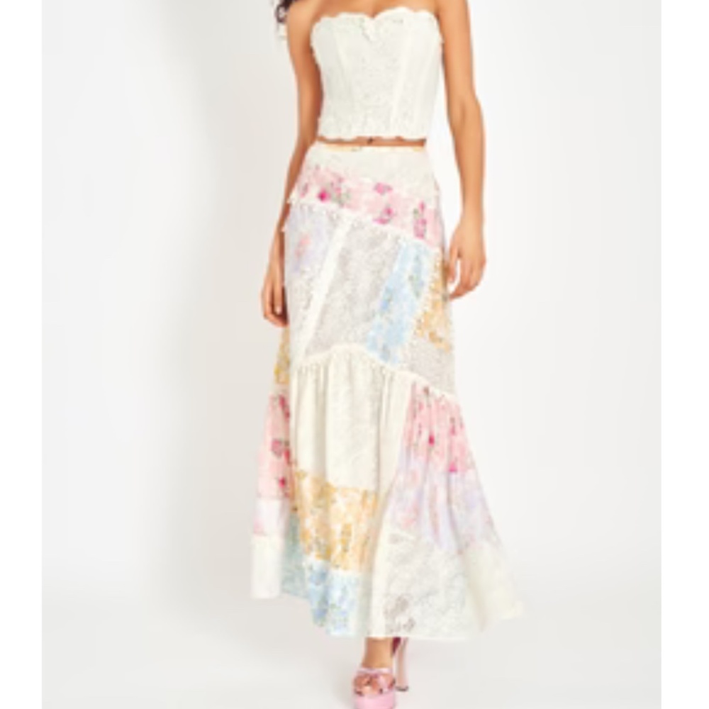 Love Shack Fancy skirt